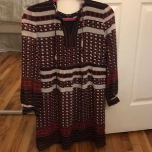 LOFT OUTLET XS long sleeve dress